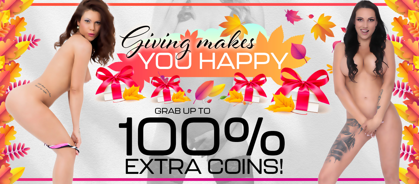 Up to 100% more coins for you